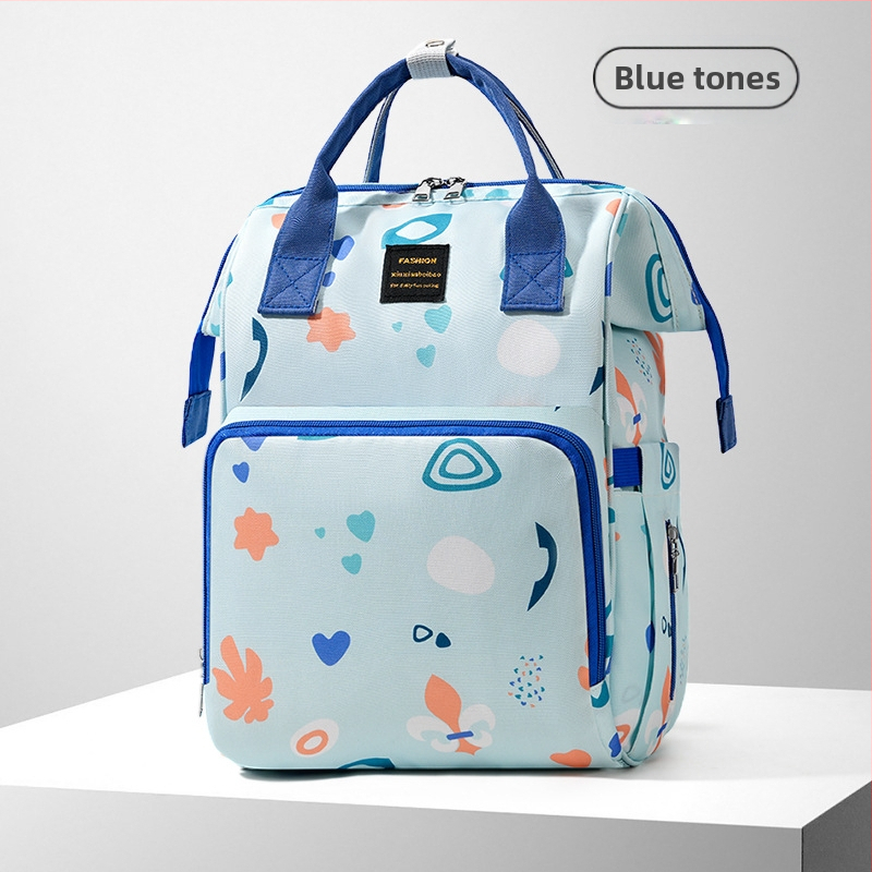 Nailona autiņu soma, liela ietilpība, pilsētas minimalistiskais stils, ūdensnecaurlaidīga un izolēta, dubultās plecu siksnas