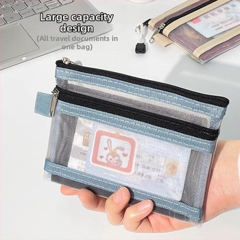 Οργανωτής Διαβατηρίου – PVC, 1-πτυχή, αντιβακτηριακή θήκη για διαβατήριο και έγγραφα, όλα σε ένα για τα ταξίδια