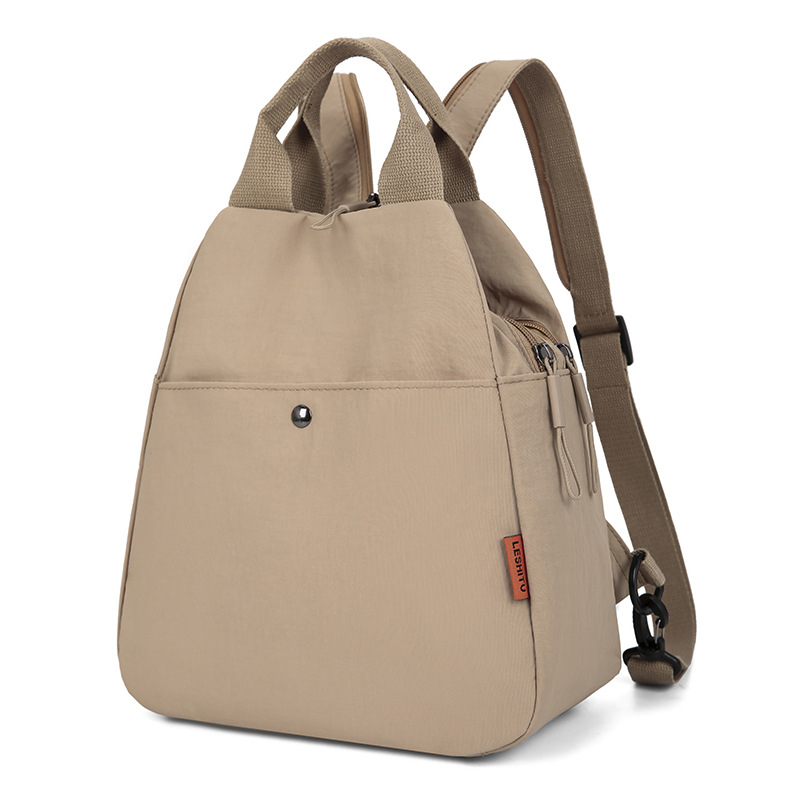 Mugursoma | Pilsētas minimālisma stils, Oxford audums, rāvējslēdzēja atvērums, slēpta kabata, iekšējā kabata