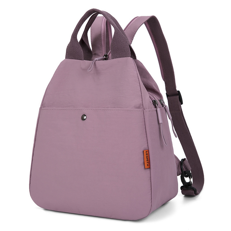 Mugursoma | Pilsētas minimālisma stils, Oxford audums, rāvējslēdzēja atvērums, slēpta kabata, iekšējā kabata