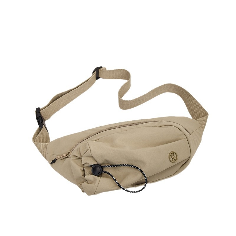 Nailona jostas soma, ielu stila dizains, rāvējslēdzēja aizdare, iekšējais nodalījums dokumentiem, 2025. rudens