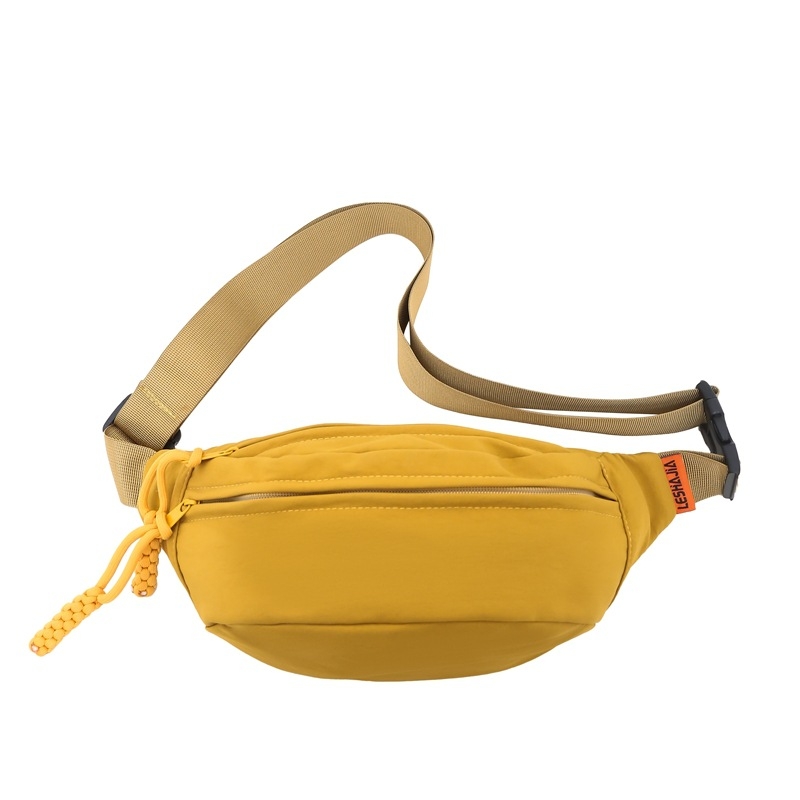 Geantă crossbody – pânză, stil urban simplicity, căptușeală poliester, duritate medie, pentru utilizare zilnică