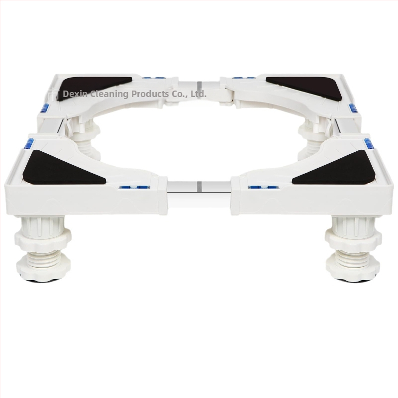 vcpc Регулируема подвижна пластмасова стелаж за пералня и сушилня – 1 слой, аксесоар за домакинството