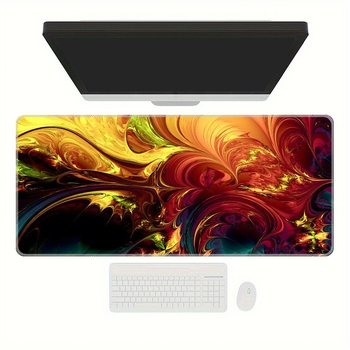 Γκέιμινγκ επιφάνεια γραφείου, φυσικός καουτσούκ, επιφάνεια ποντικιού με αριθμομηχανή, εκτύπωση θερμικής μεταφοράς, μονόπλευρη