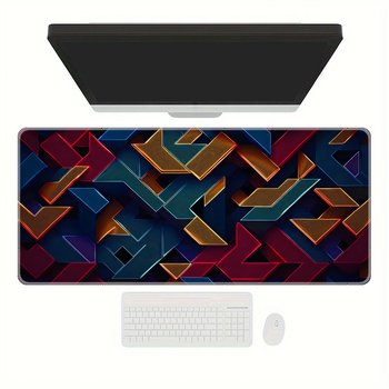 Γκέιμινγκ επιφάνεια γραφείου, φυσικός καουτσούκ, επιφάνεια ποντικιού με αριθμομηχανή, εκτύπωση θερμικής μεταφοράς, μονόπλευρη