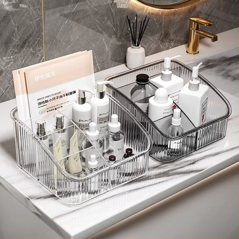 Cutie de depozitare pentru cosmetică și organizator de make-up pentru birou — Material: Plastic; Stil: Modern minimalist; Număr de produs: TTT1005250602; Procesare personalizată: Da