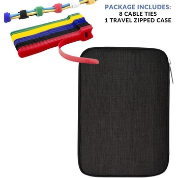 Τσάντα Ταξιδιού με Διπλό Διαμέρισμα για Ηλεκτρονικά, Υλικό PU, Κατάλληλη για Ταξίδια Αναψυχής, Κωδικός Προϊόντος zk1731345407672095719