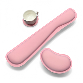 Μικρή επιφάνεια ανάπαυσης καρπού με βάση μνήμης αφρού και καουτσούκ, μηχανική κατεργασία, εκτύπωση λογότυπου