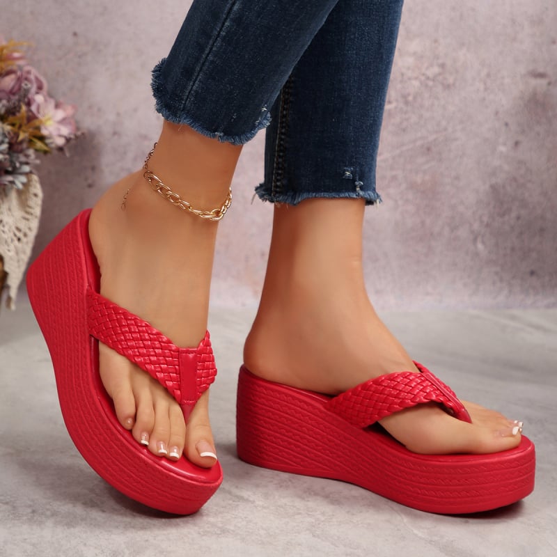 Женски сандали с една презрамка, синтетична горна част, кръгла нос, PU подметка, слип-он, ежедневни, есен 2025