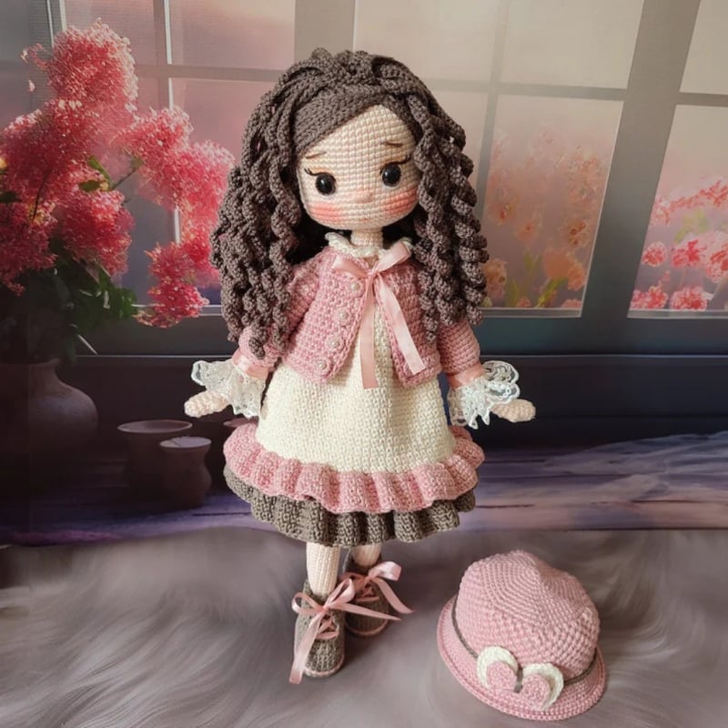 Σετ νήματος για βελονάκι για κούκλες και ζώα — Μίγμα νήματος, νήμα σε skein, κύκλος στροφή (ring spun), Zhejiang