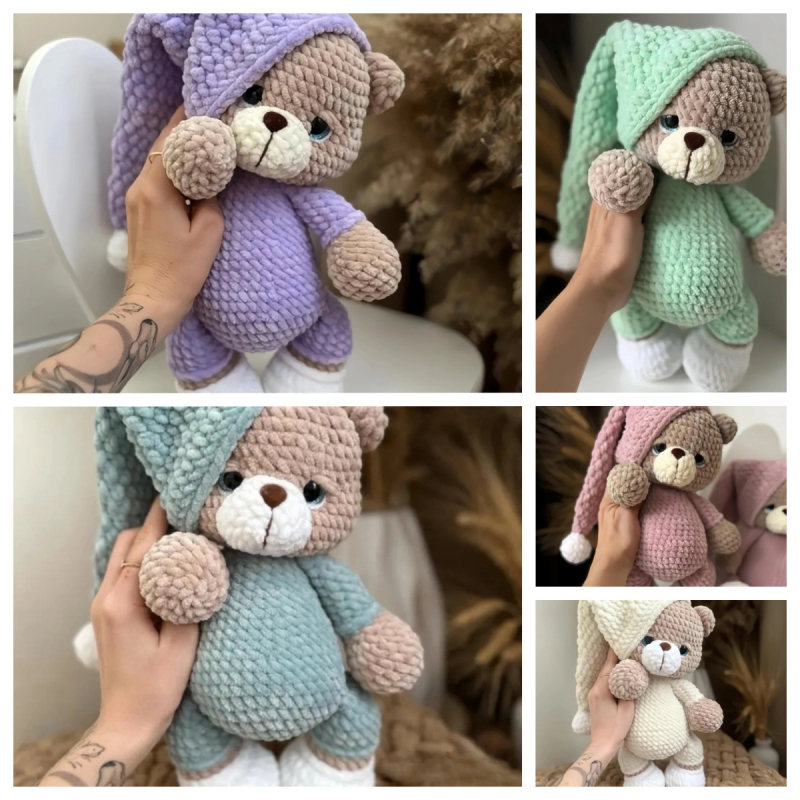 Rokdarbu adīšanas vilnas komplekts lellēm un dzīvniekiem — maisījuma vilna, vilnas skeins (skein), riņķveida vērpšana, Zhejiang