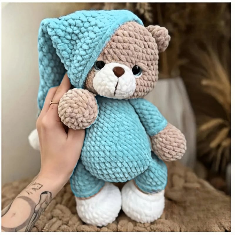 Rokdarbu adīšanas vilnas komplekts lellēm un dzīvniekiem — maisījuma vilna, vilnas skeins (skein), riņķveida vērpšana, Zhejiang