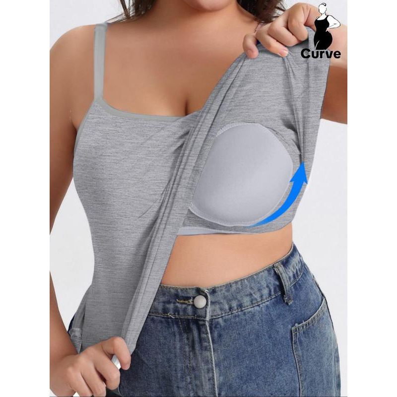 Sievietēm plāns pieguļošs tank top ar kokvilnas-linā audumu, Vinylon šķiedra, logotipa raksts, vasara 2023