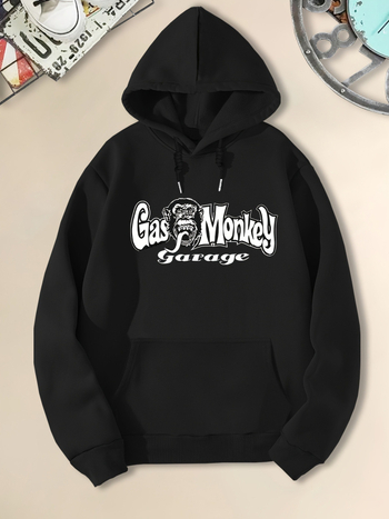 Ανδρικό φούτερ με κουκούλα, casual στυλ, πουλόβερ, Rabbit Hair 96%+, Άνοιξη