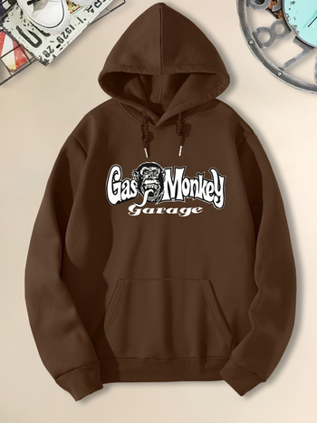 Ανδρικό φούτερ με κουκούλα, casual στυλ, πουλόβερ, Rabbit Hair 96%+, Άνοιξη