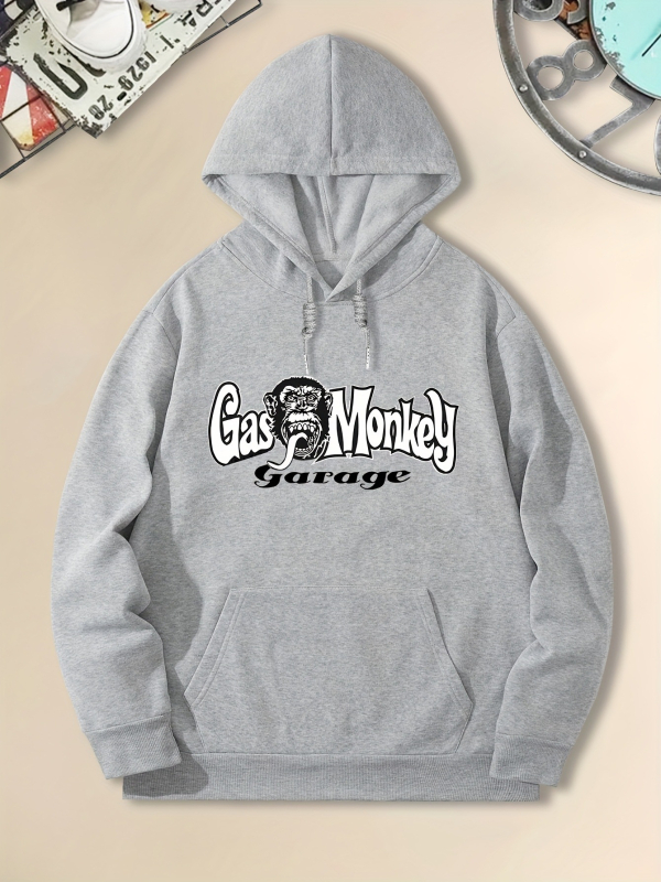 Ανδρικό φούτερ με κουκούλα, casual στυλ, πουλόβερ, Rabbit Hair 96%+, Άνοιξη