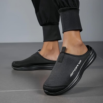 Toe Cap Slip-On Mule Shoes για εξωτερικούς χώρους, Αντιολισθητικά, Άνω Xishi Velvet, Σόλα Hemp Braided