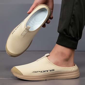 Toe Cap Slip-On Mule Shoes για εξωτερικούς χώρους, Αντιολισθητικά, Άνω Xishi Velvet, Σόλα Hemp Braided