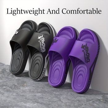 Vyrinės EVA sandalai su karikatūrų raštu, EVA viršutinė dalis ir padas, romėnų stilius, vasariniai sandalai