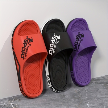 Vyrinės EVA sandalai su karikatūrų raštu, EVA viršutinė dalis ir padas, romėnų stilius, vasariniai sandalai