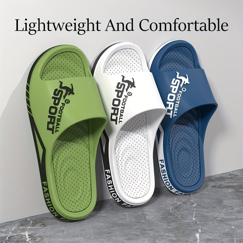 Vyrinės EVA sandalai su karikatūrų raštu, EVA viršutinė dalis ir padas, romėnų stilius, vasariniai sandalai