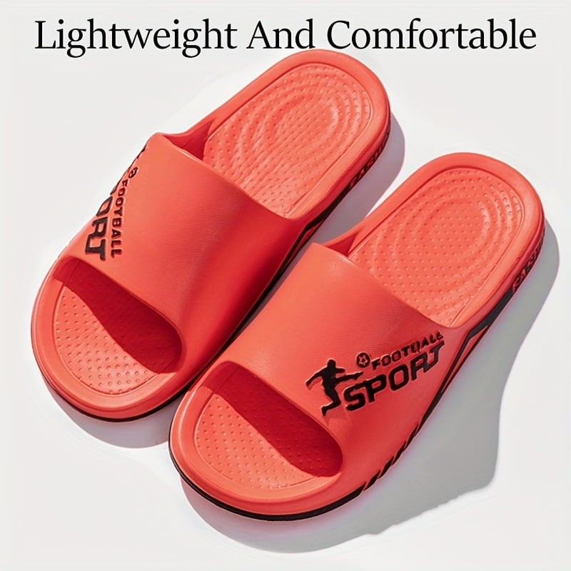 Vyrinės EVA sandalai su karikatūrų raštu, EVA viršutinė dalis ir padas, romėnų stilius, vasariniai sandalai