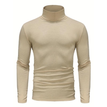 Ανδρικό μακρυμάνικο τοπ βάσης με ψηλό γιακά – ακρυλικό, εξτρα παχύ (501–600 γρ/m²), διατήρηση θερμότητας, Mitsubishi Meiyabi Bi, μοντέλο zk1730687274149712130