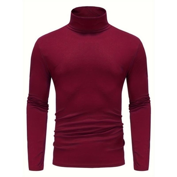 Ανδρικό μακρυμάνικο τοπ βάσης με ψηλό γιακά – ακρυλικό, εξτρα παχύ (501–600 γρ/m²), διατήρηση θερμότητας, Mitsubishi Meiyabi Bi, μοντέλο zk1730687274149712130