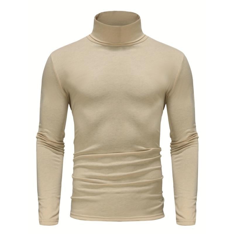 Ανδρικό μακρυμάνικο τοπ βάσης με ψηλό γιακά – ακρυλικό, εξτρα παχύ (501–600 γρ/m²), διατήρηση θερμότητας, Mitsubishi Meiyabi Bi, μοντέλο zk1730687274149712130