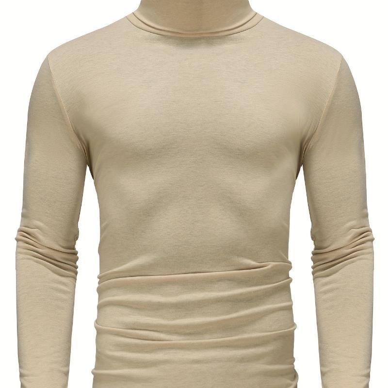 Ανδρικό μακρυμάνικο τοπ βάσης με ψηλό γιακά – ακρυλικό, εξτρα παχύ (501–600 γρ/m²), διατήρηση θερμότητας, Mitsubishi Meiyabi Bi, μοντέλο zk1730687274149712130