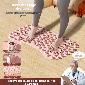 Μασάζ υπόστρωμα ποδιών από μαλακό σιλικόνη για εσωτερικό τρέξιμο — RS-911, αντίσταση αέρα, μέγιστο φορτίο 300 jin, για οικιακή χρήση και γυμναστήριο