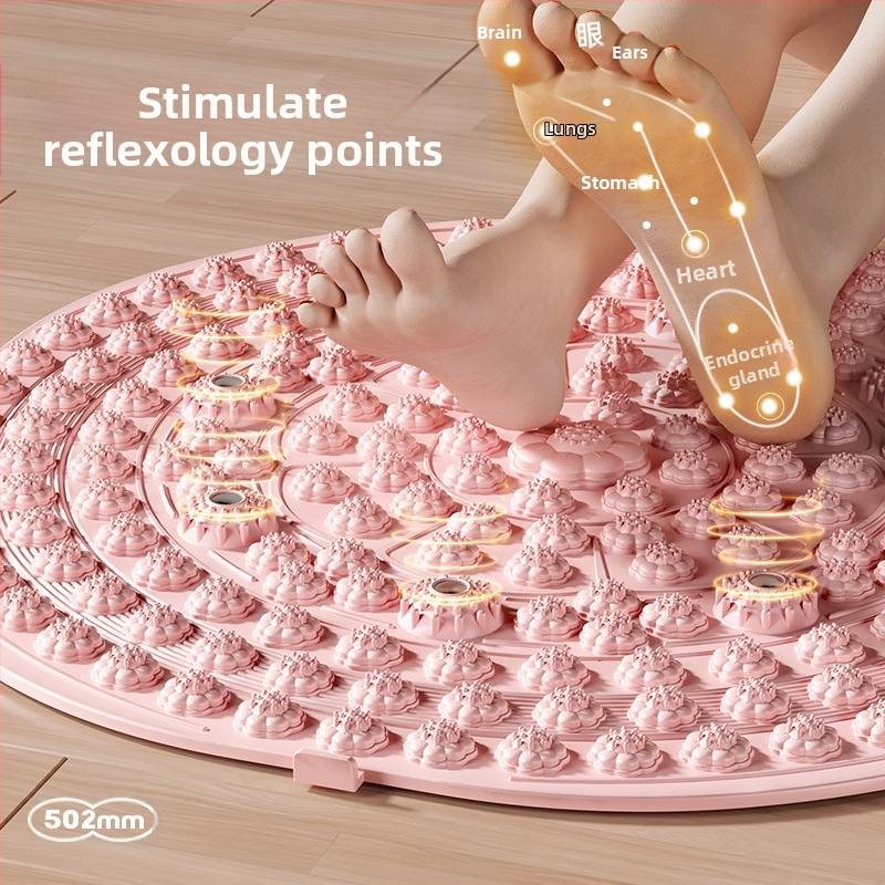 Μασάζ υπόστρωμα ποδιών από μαλακό σιλικόνη για εσωτερικό τρέξιμο — RS-911, αντίσταση αέρα, μέγιστο φορτίο 300 jin, για οικιακή χρήση και γυμναστήριο