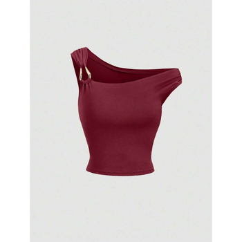 Blūze ar asimetrisku kaklu, šauru griezumu, lina (51–70%) ar četrvirzienu elastīgumu, flīsu iekšējā odere