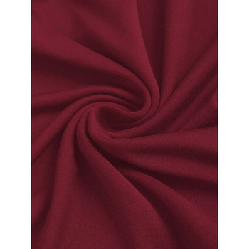 Μπλούζα με ασύμμετρο ντεκολτέ, εφαρμοστή γραμμή, λινό (51–70%) με ελαστικότητα τεσσάρων κατευθύνσεων, επενδεδυμένη με φλίς