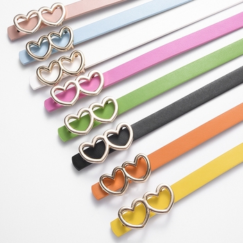 Παιδική ζώνη από PU δέρμα με αγκράβα κράματος – ακίδα κούμπωμα, ευέλικτος σχεδιασμός, Noia