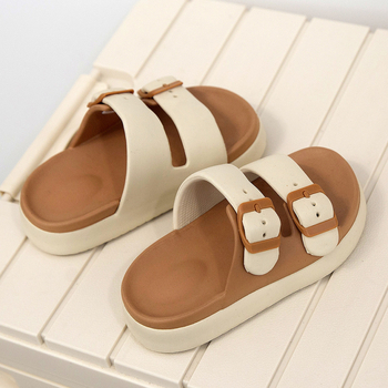 Παιδικά σανδάλια με διπλό κούμπωμα και παχιά σόλα, EVA επάνω και σόλα, κατάλληλα για εσωτερικούς και εξωτερικούς χώρους