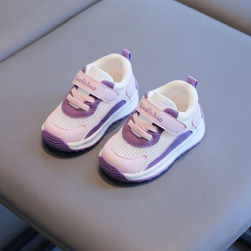 Pantofi de alergare pentru copii 12–36 de luni, din plasă respirabilă, talpă antiderapantă, stil minimalist