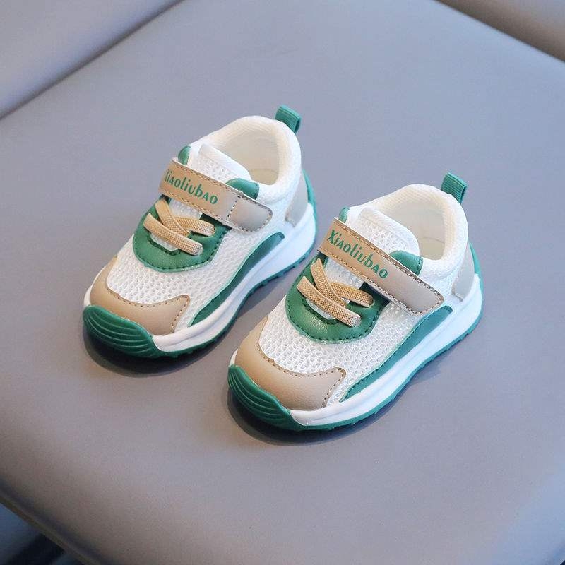 Pantofi de alergare pentru copii 12–36 de luni, din plasă respirabilă, talpă antiderapantă, stil minimalist