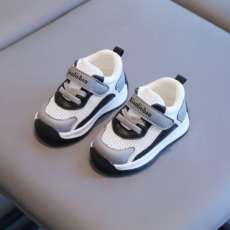 Pantofi de alergare pentru copii 12–36 de luni, din plasă respirabilă, talpă antiderapantă, stil minimalist