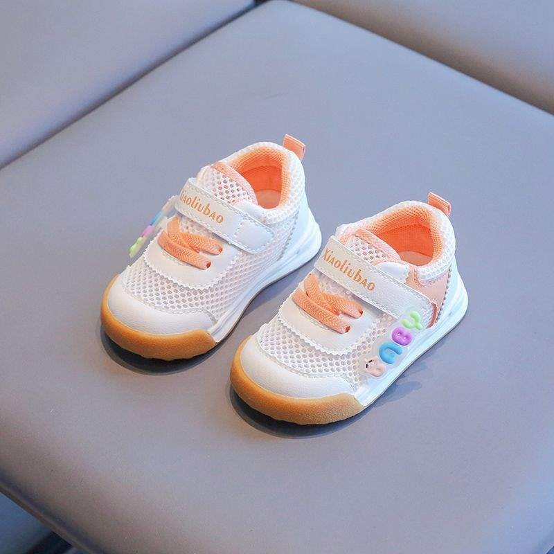 Pantofi de alergare pentru copii 12–36 de luni, din plasă respirabilă, talpă antiderapantă, stil minimalist