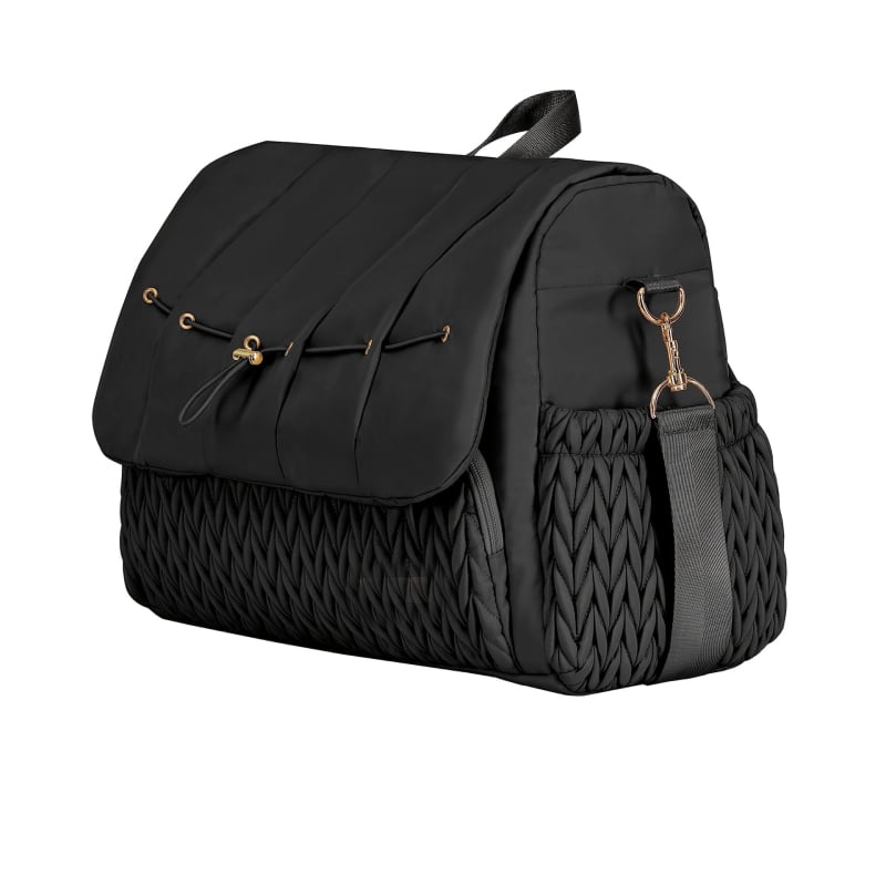 Раница за пелени за пътуване — стил свободно пътуване, водоустойчива полиестерна материя, подплата от полиестер, износоустойчива и намалява натоварването, есен 2023