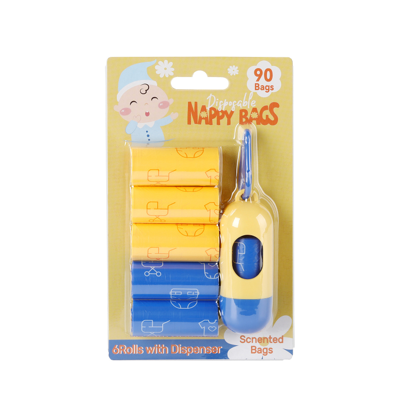 Σακούλες απορριμμάτων μωρού μιας χρήσης – κυλινδικού τύπου, HDPE, κανονικό πάχος, κωδικός 56, εξαγωγική αποκλειστικότητα