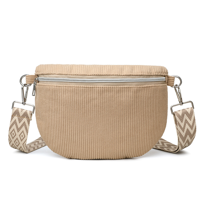 Corduroy plecu soma ar rāvējslēdzēja aizvēršanu, oda poliestera-pamatu maisījuma oderējums, slēpta rāvējslēdzēja kabata, iekšējā kabata tipa patch, 2025. gada rudens izlase