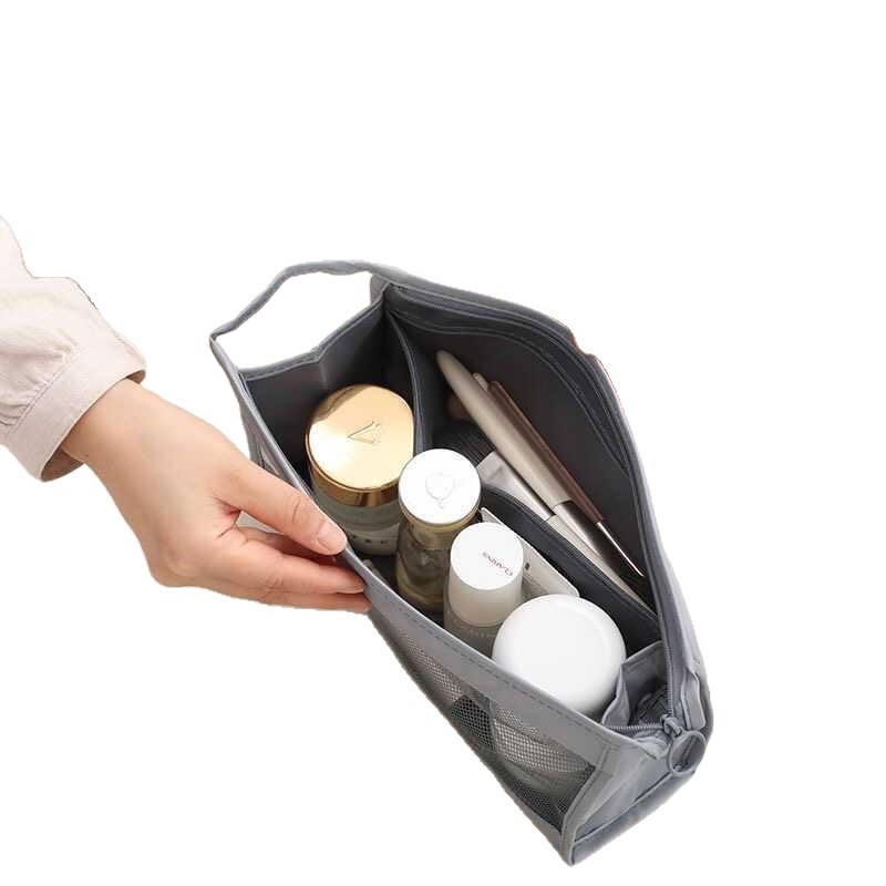 Козметична чанта за пътуване — нейлон, семпъл модерен стил, съхранение на козметика, чанта за тоалетни принадлежности
