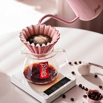 Σετ καφέ για οικιακή χρήση — κανάτα pour-over με χειροκίνητο έλεγχο, στυλ Light Luxury Retro; Μάρκα bincoo, Κωδικός προϊόντος GYKF0515, Προσαρμοσμένο λογότυπο: Ναι.