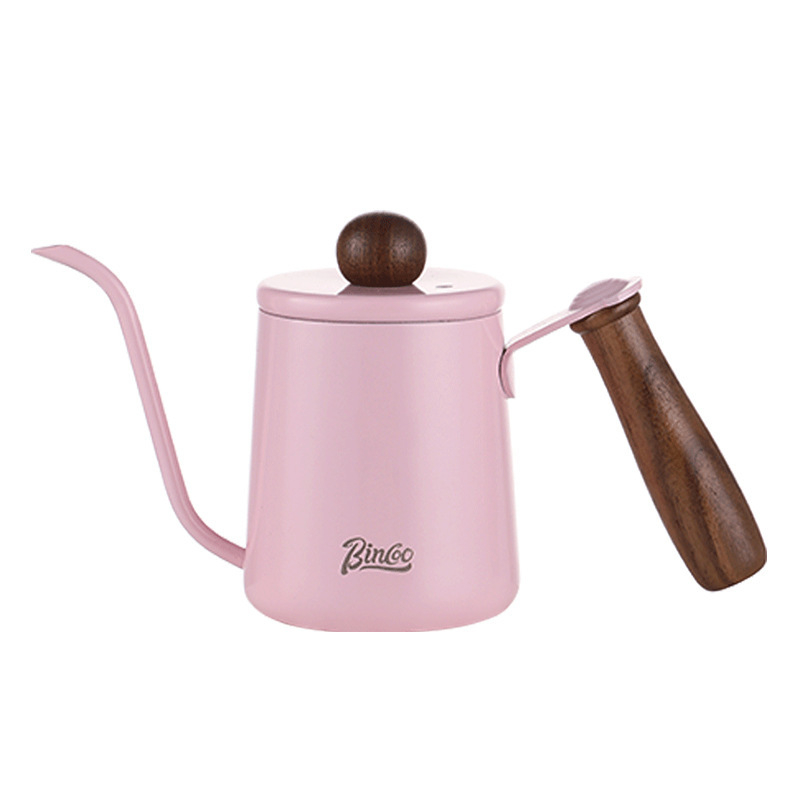 Mājas kafas komplekts — rokas ielejamā kanna, gaišs luksusa retro stilā; Zīmols bincoo, Preces kods GYKF0515, Personalizēts logotips: Jā.