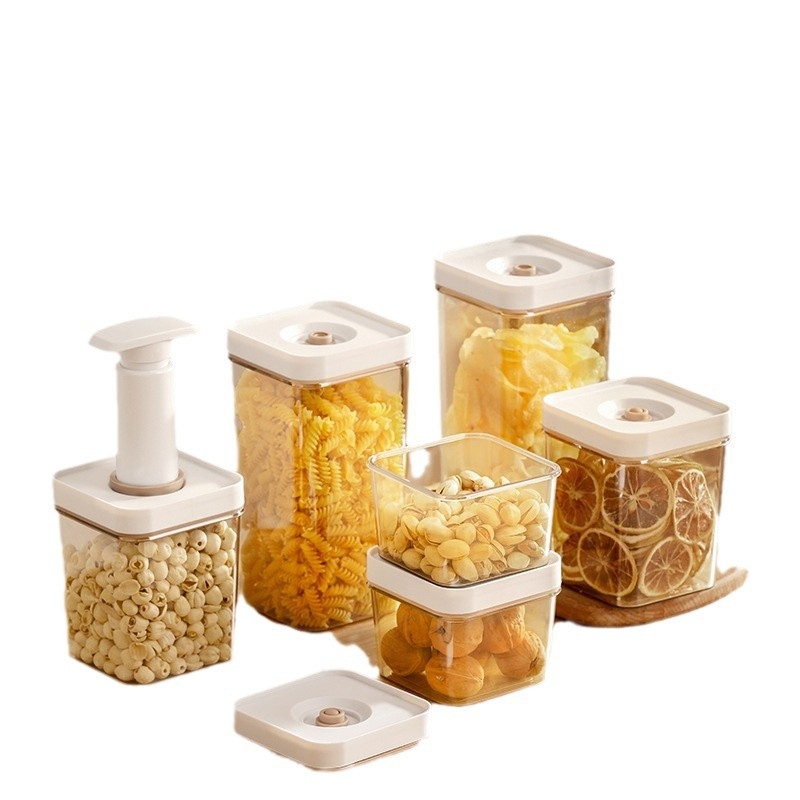 Κουτί αποθήκευσης τροφίμων με κενού – ορθογώνιο, ABS+PET+σιλικα γέλη, κενού, διατήρηση φρεσκάδας, κυκλοφόρησε τον χειμώνα του 2024