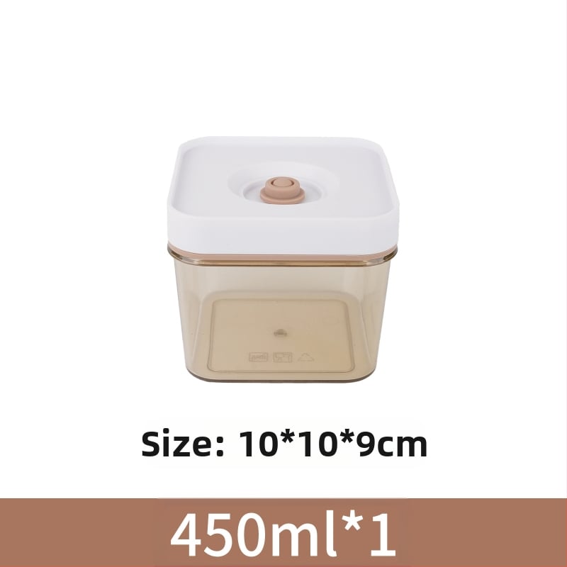 Κουτί αποθήκευσης τροφίμων με κενού – ορθογώνιο, ABS+PET+σιλικα γέλη, κενού, διατήρηση φρεσκάδας, κυκλοφόρησε τον χειμώνα του 2024