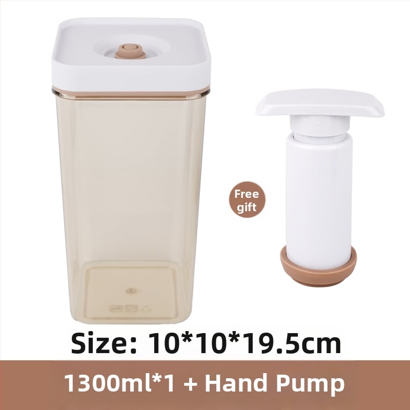 Κουτί αποθήκευσης τροφίμων με κενού – ορθογώνιο, ABS+PET+σιλικα γέλη, κενού, διατήρηση φρεσκάδας, κυκλοφόρησε τον χειμώνα του 2024