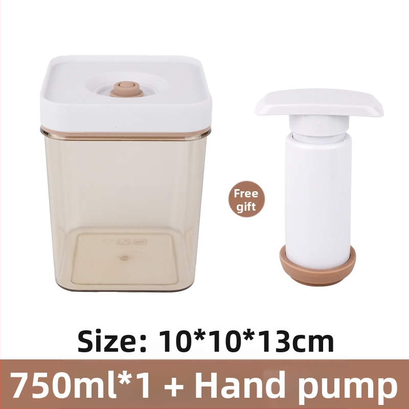 Κουτί αποθήκευσης τροφίμων με κενού – ορθογώνιο, ABS+PET+σιλικα γέλη, κενού, διατήρηση φρεσκάδας, κυκλοφόρησε τον χειμώνα του 2024